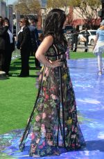 DEMI LOVATO at Smurfs: The Lost Village Premiere in Los Angeles 04/01/2017