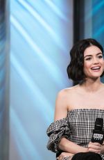 LUCY HALE at AOL Build Speaker Series in New York 04/20/2017