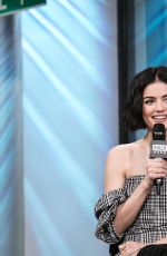 LUCY HALE at AOL Build Speaker Series in New York 04/20/2017