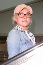 HAYDEN PANETTIERE at Los Angeles International Airport 04/06/2017