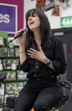IMELDA MAY Performs and Signing Autographs at HMV in Manchester 04/26/2017