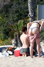 IRELAND BALDWIN in Bikini at a Beach in Malibu 04/15/2017