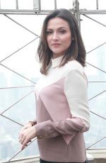 ITALIA RICCI Promotes Designated Survivor at Empire State Building in New York 04/05/2017
