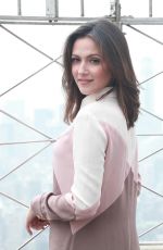 ITALIA RICCI Promotes Designated Survivor at Empire State Building in New York 04/05/2017