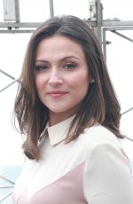 ITALIA RICCI Promotes Designated Survivor at Empire State Building in New York 04/05/2017