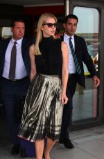 IVANKA TRUMP Arrives at Berlin Tegel Airport 04/25/2017