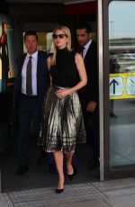 IVANKA TRUMP Arrives at Berlin Tegel Airport 04/25/2017