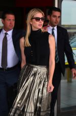 IVANKA TRUMP Arrives at Berlin Tegel Airport 04/25/2017