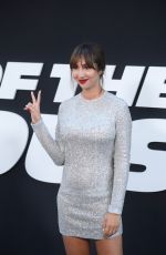 JACKIE CRUZ at The Fate of the Furious Premiere in New York 04/08/2017