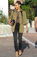 JADA PINKETT SMITH Out and About in Los Angeles 04/23/2017