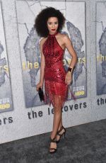 JASMIN SAVOY at The Leftovers, Season 3 Premiere in Los Angeles 04/04/2017