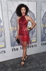 JASMIN SAVOY at The Leftovers, Season 3 Premiere in Los Angeles 04/04/2017