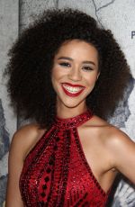 JASMIN SAVOY at The Leftovers, Season 3 Premiere in Los Angeles 04/04/2017