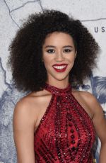 JASMIN SAVOY at The Leftovers, Season 3 Premiere in Los Angeles 04/04/2017