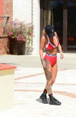 JEMMA LUCY and CHANTELLE CONNELLY on Vacation in Spain 04/13/2017