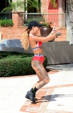 JEMMA LUCY and CHANTELLE CONNELLY on Vacation in Spain 04/13/2017