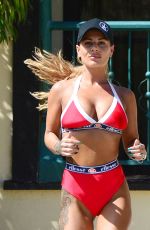 JEMMA LUCY and CHANTELLE CONNELLY on Vacation in Spain 04/13/2017