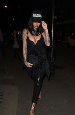 JEMMA LUCY Arrives at San Carlo Restaurant in Manchester 04/21/2017