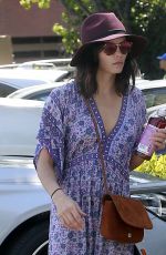 JENNA DEWAN Out for Grocery Shopping at Whole Foods in Beverly Hills 04/15/2017