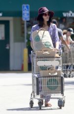 JENNA DEWAN Out for Grocery Shopping at Whole Foods in Beverly Hills 04/15/2017