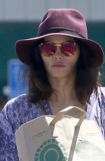 JENNA DEWAN Out for Grocery Shopping at Whole Foods in Beverly Hills 04/15/2017