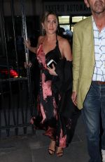 JENNIFER ANISTON at Verjus Restaurant in Paris 04/12/2017