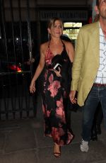 JENNIFER ANISTON at Verjus Restaurant in Paris 04/12/2017