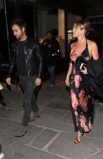 JENNIFER ANISTON at Verjus Restaurant in Paris 04/12/2017