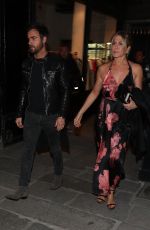 JENNIFER ANISTON at Verjus Restaurant in Paris 04/12/2017