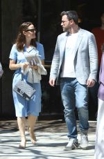 JENNIFER GARNER and Ben Affleck Leaves Church in Pacific Palisades 04/16/2017