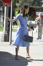 JENNIFER GARNER Arrives at Church in Brentwood 04/16/2017