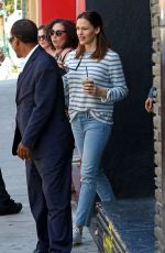 JENNIFER GARNER at Crumbs and Whiskers in West Hollywood 04/15/2017