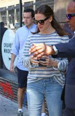 JENNIFER GARNER at Crumbs and Whiskers in West Hollywood 04/15/2017