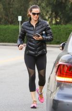 JENNIFER GARNER in Leggings Out in Los Angeles 04/07/2017
