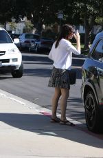 JENNIFER GARNER in Skirt Out in Los Angeles 04/02/2017
