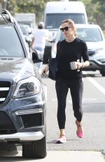 JENNIFER GARNER Out for Coffee in Brentwood 04/24/2017