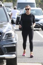 JENNIFER GARNER Out for Coffee in Brentwood 04/24/2017