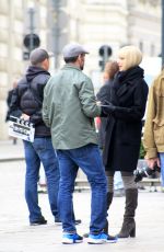 JENNIFER LAWRENCE on the Set of Red Sparrow in Vienna 04/29/2017