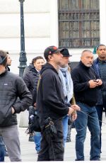 JENNIFER LAWRENCE on the Set of Red Sparrow in Vienna 04/29/2017