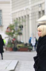 JENNIFER LAWRENCE on the Set of Red Sparrow in Vienna 04/29/2017