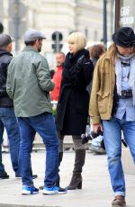 JENNIFER LAWRENCE on the Set of Red Sparrow in Vienna 04/29/2017