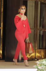 JENNIFER LOPEZ and Alex Rodriguez at Brasserie 8 1/2 in New York 04/03/2017