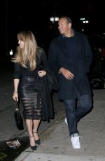 JENNIFER LOPEZ and Alex Rodriguez at Il Mulino in New York 04/02/2017