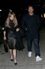JENNIFER LOPEZ and Alex Rodriguez at Il Mulino in New York 04/02/2017