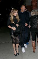 JENNIFER LOPEZ and Alex Rodriguez at Il Mulino in New York 04/02/2017