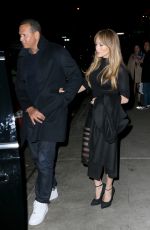 JENNIFER LOPEZ and Alex Rodriguez at Il Mulino in New York 04/02/2017