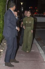 JENNIFER LOPEZ and Alex Rodriguez Out for Dinner in Miami 04/21/2017