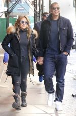 JENNIFER LOPEZ and Alex Rodriguez Out in New York 04/02/2017