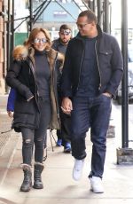 JENNIFER LOPEZ and Alex Rodriguez Out in New York 04/02/2017