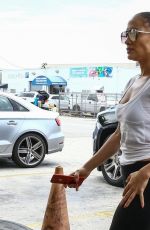 JENNIFER LOPEZ Arrives at a Gym in Miami 04/22/2017